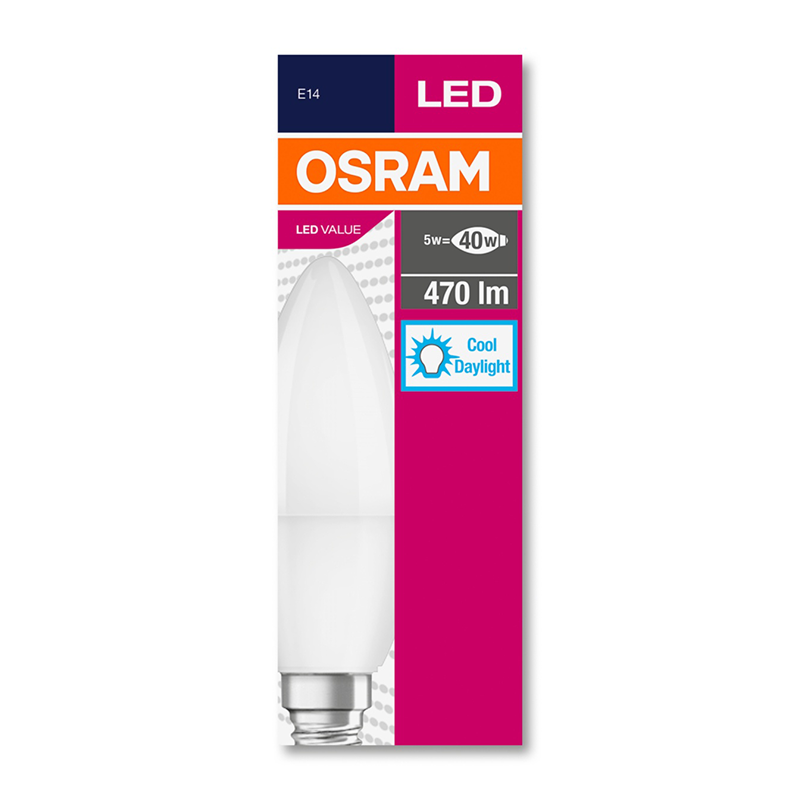 Osram Led E W Lm Gyertya Izz Matt Web Ruh Z Ft Osram