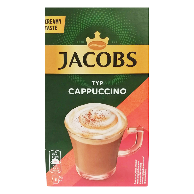 Jacobs Cappuccino X G Classic Web Ruh Z Ft Jacobs