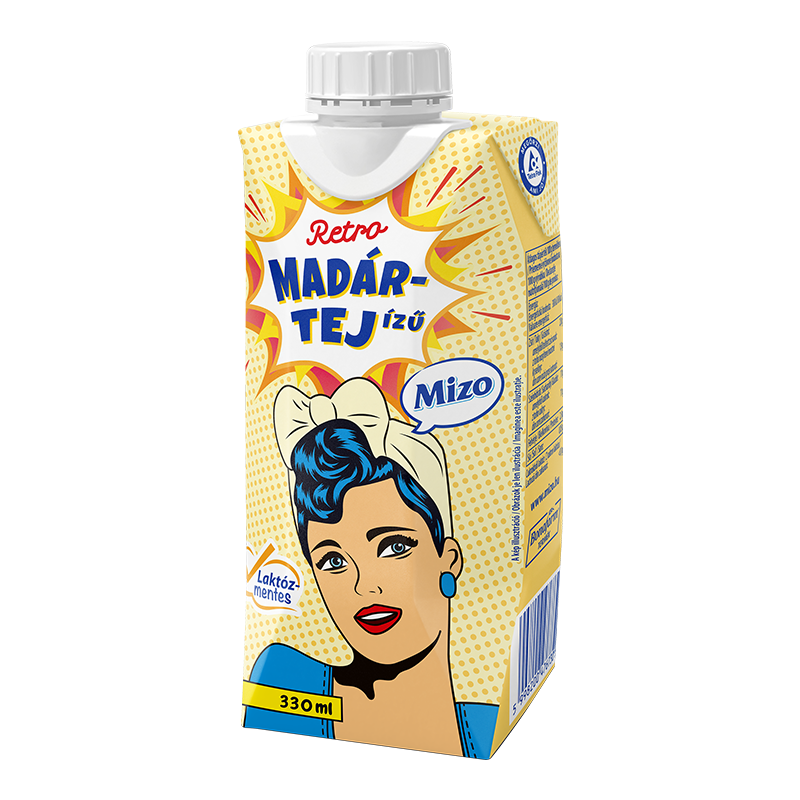 Mizo UHT Retro madártej ízű tejital 330 ml laktózmentes Webáruház 0