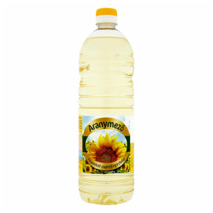 Aranymez finom tott napraforg tolaj 1 liter tart s