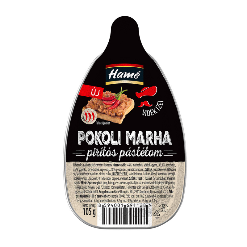 Ham Pokoli marha pir t s p st tom 105 g Web ruh z 599 Ft Ham