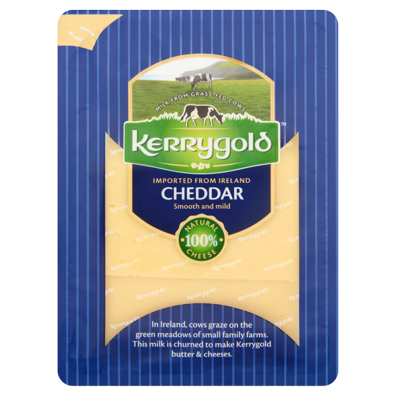 Kerrygold Cheddar Sajt 150 G Fehér Szeletelt Webáruház 0 Ft Kerrygold Cheddar Sajt 150 G 