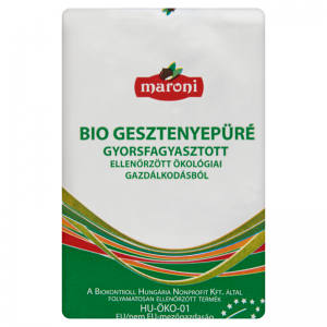 Maroni Bio fagyasztott gesztenyep r 200 g Web ruh z 1 199 Ft