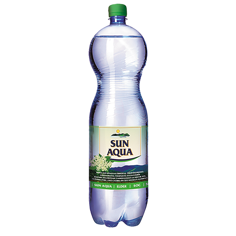 Sun Aqua szénsavas üdítőital 1,5 l bodzás Webáruház » 0 Ft - Sun Aqua ...