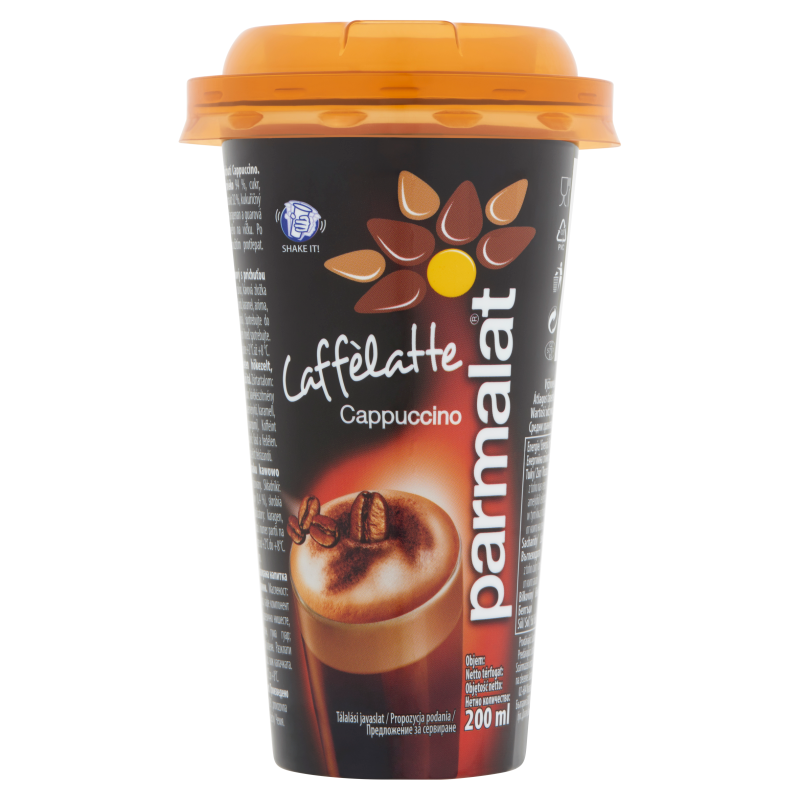 Parmalat Caffélatte cappuccino kávé ízű ital 200 ml Webáruház » 0 Ft ...