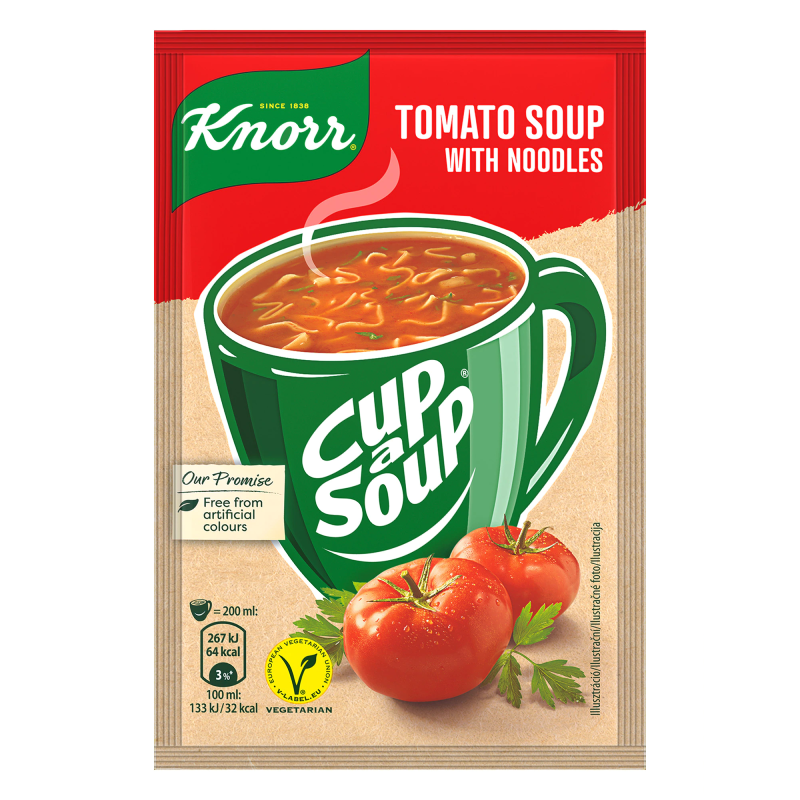 Knorr Cup a Soup levespor 19 g paradicsomleves t szt val Web ruh z