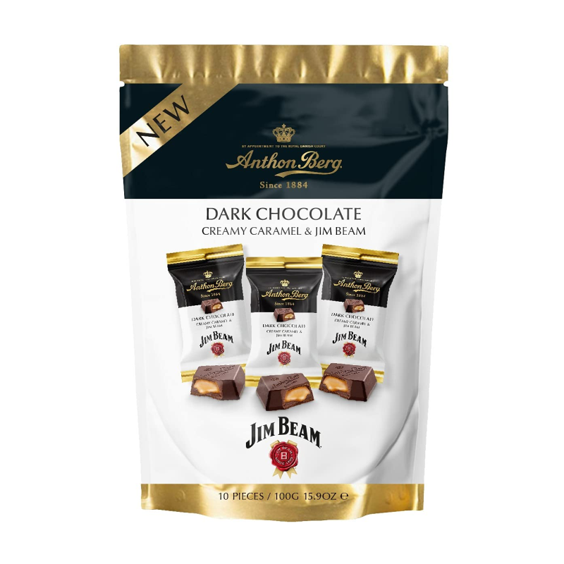 Anthon Berg Jim Beammel töltött étcsokoládé szeletek 100 g Webáruház ...