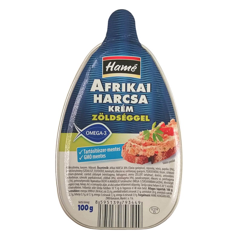 Ham Afrikai harcsa kr m z lds ggel 100 g Web ruh z 599 Ft