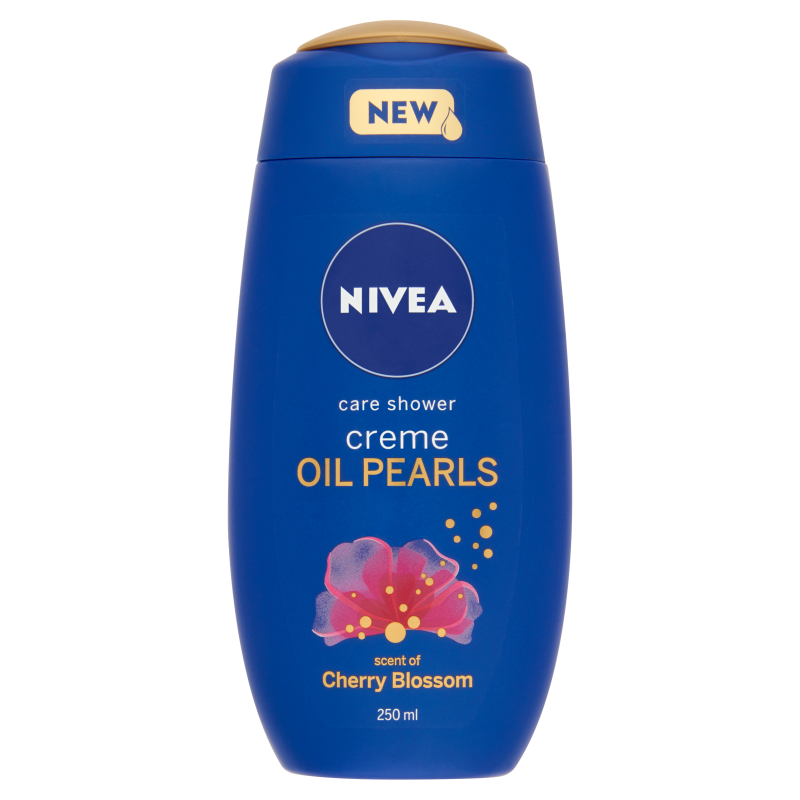 Nivea krémtusfürdő 250 ml Creme&Oil Pearls Cherry blossom áruház » 0 Ft Nivea krémtusfürdő