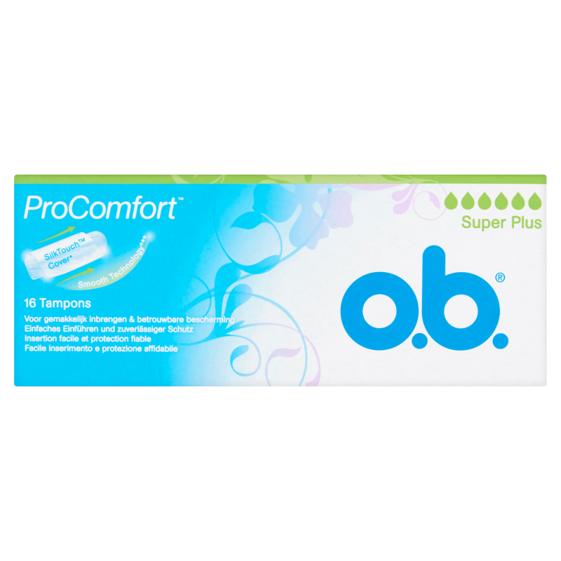 O.b. Pro Comfort Tampon 16 Db-os Super Plus Webáruház » 0 Ft - O.b. Pro ...